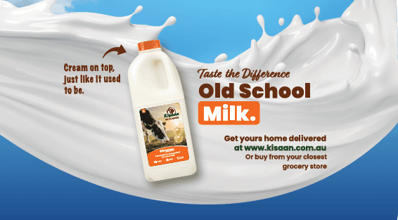 Kisaan Old School Milk with natural cream on the top