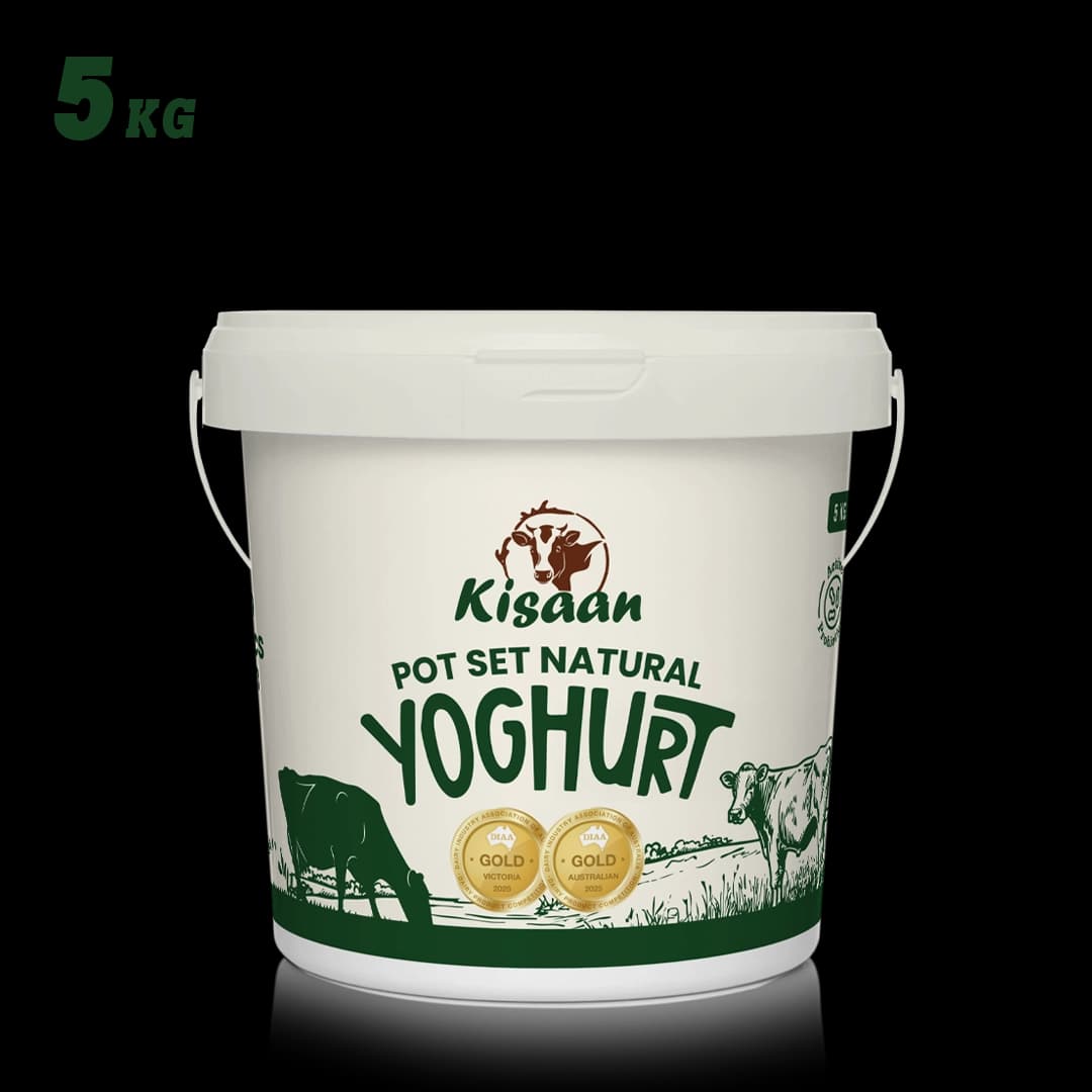 Kisaan Pot Set Yoghurt - 5Kg