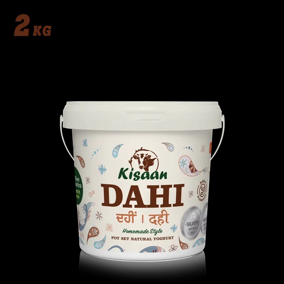 Kisaan Pot Set Dahi - 2Kg